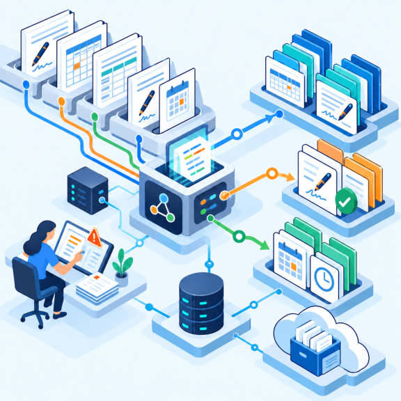 AI per la gestione dei documenti nelle agenzie per il lavoro: contratti, certificazioni e comunicazioni amministrative.