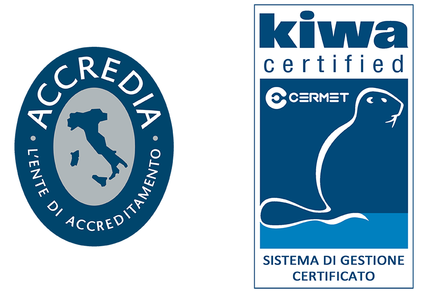 Logo Accredia Sistema di gestione certificato