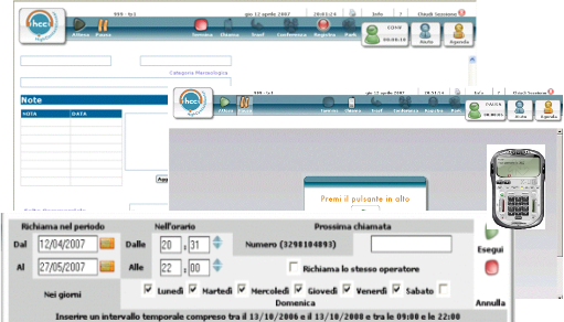 Customer care layout